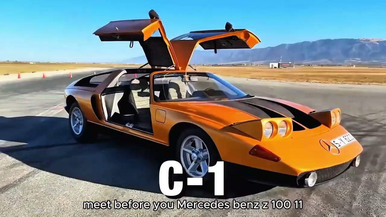 Mercedes-Benz C111  самый желанный концепт, который нельзя было купить.