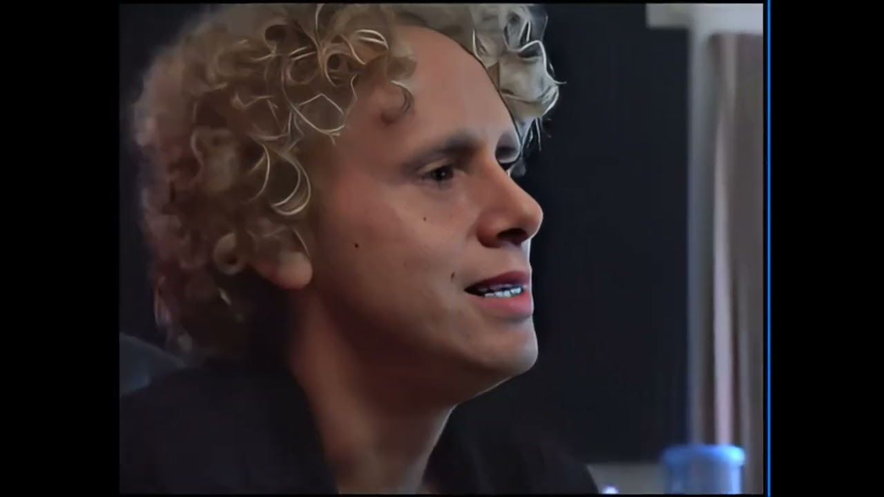 Martin Gore in Depth interview santa barbara california AI Digital Remastered 4K