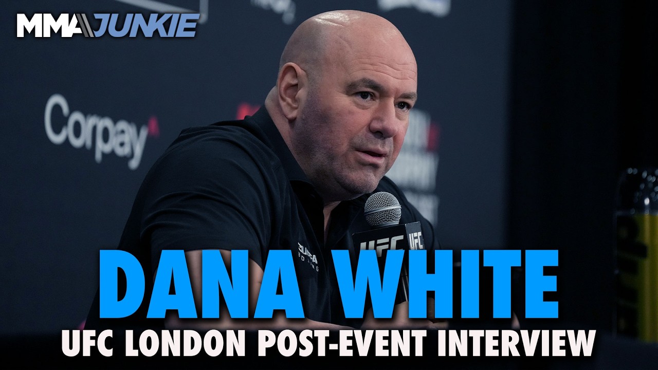 Dana White responds to Jon Jones, reacts to Nate Diaz joining MVP, Movsar Evloev's win | UFC London