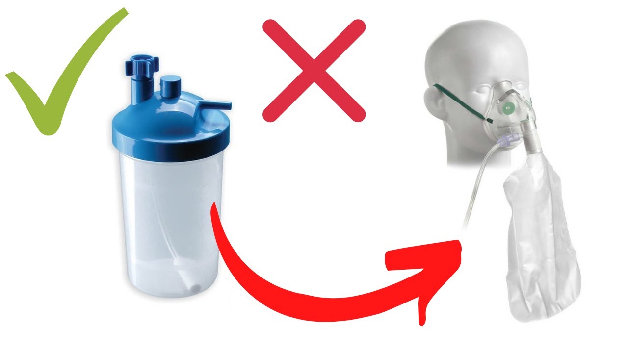 🌊 ¿Se debe poner HUMIDIFICADOR a la MASCARILLA con RESERVORIO?