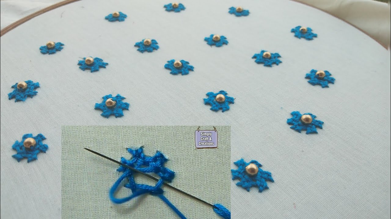 #Kutch Work #Gujarati #silai All over Embroidery design/ (Requested Video) / Sindhi Stitch