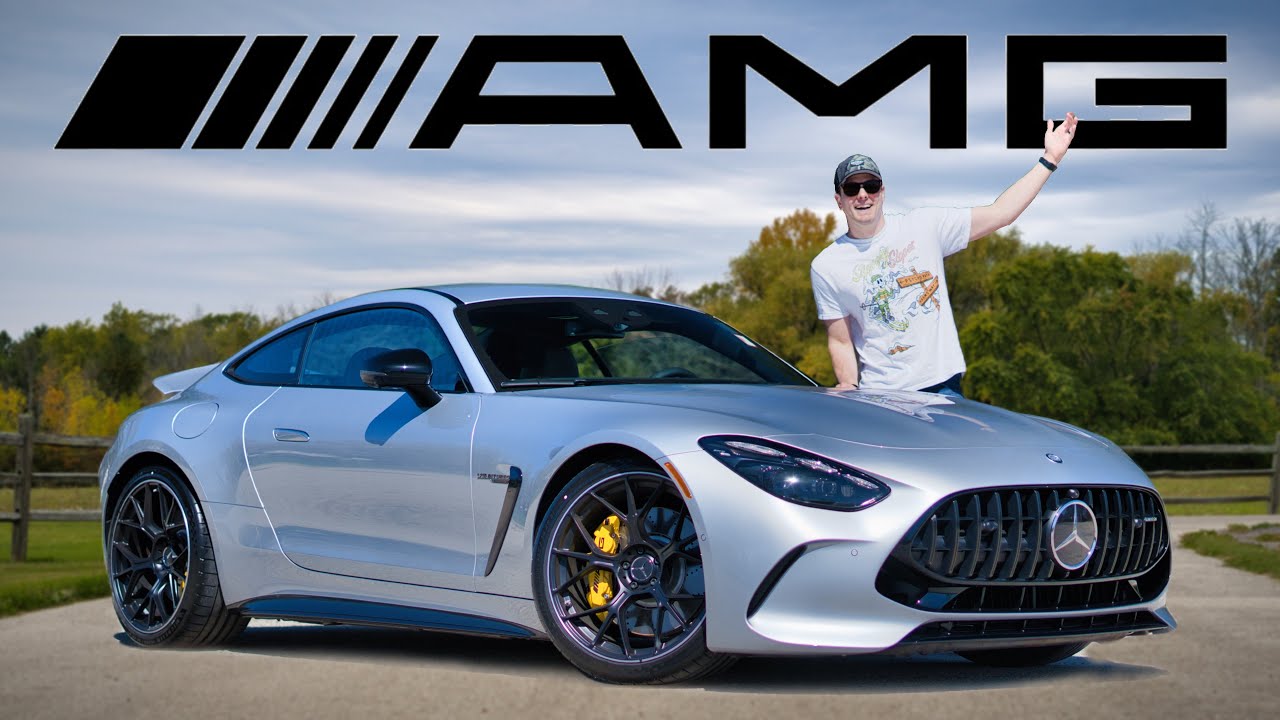 2 ХУДШИХ И 8 ЛУЧШИХ вещей о Mercedes-AMG GT 2024 года [55]