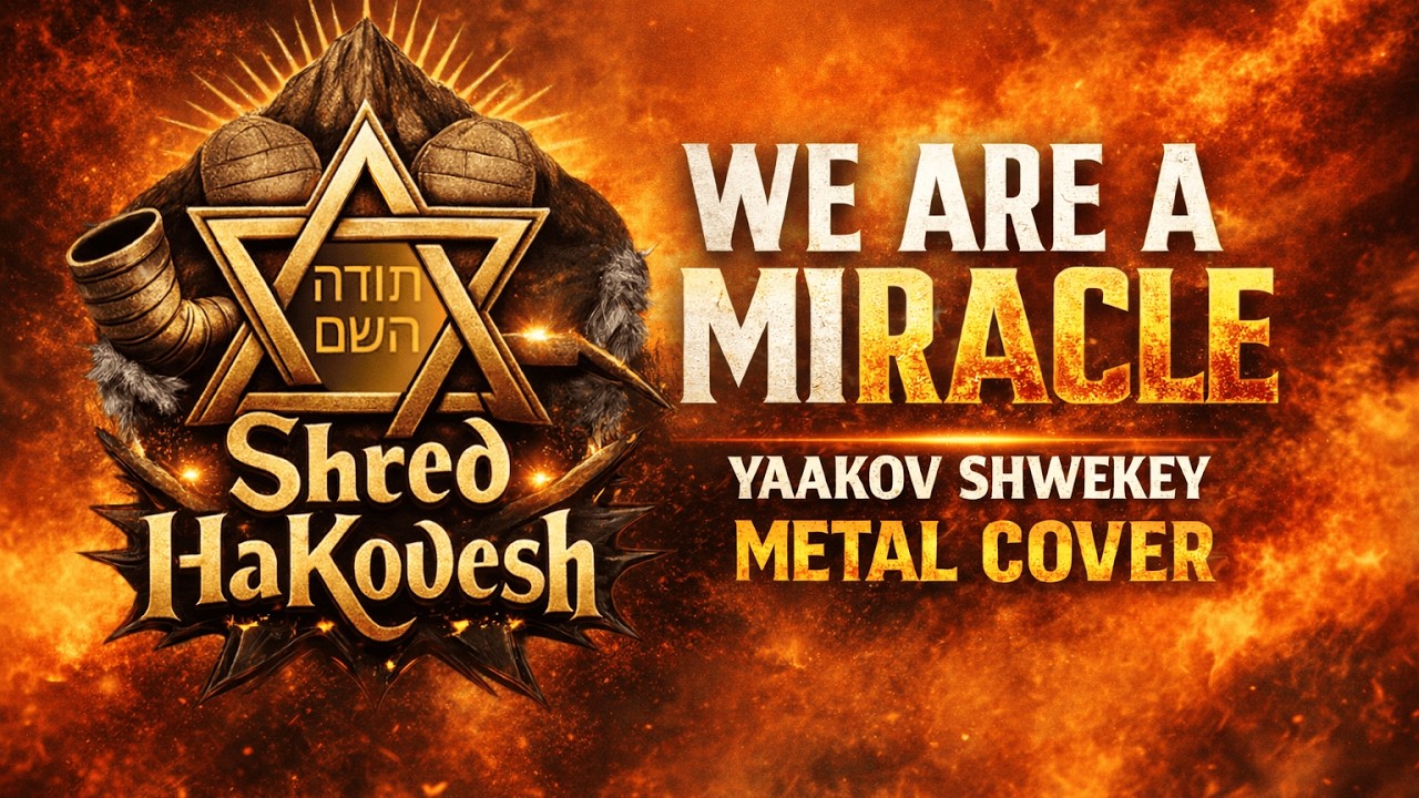 We Are a Miracle – Yaakov Shwekey | Metal Cover by Shred Hakodesh