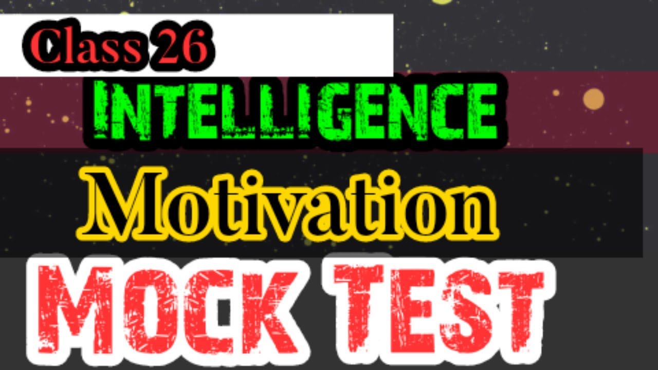 Psychology Mock Test | Intelligence and Motivation | K TET | C TET| B Ed | K TET Previous Questions|