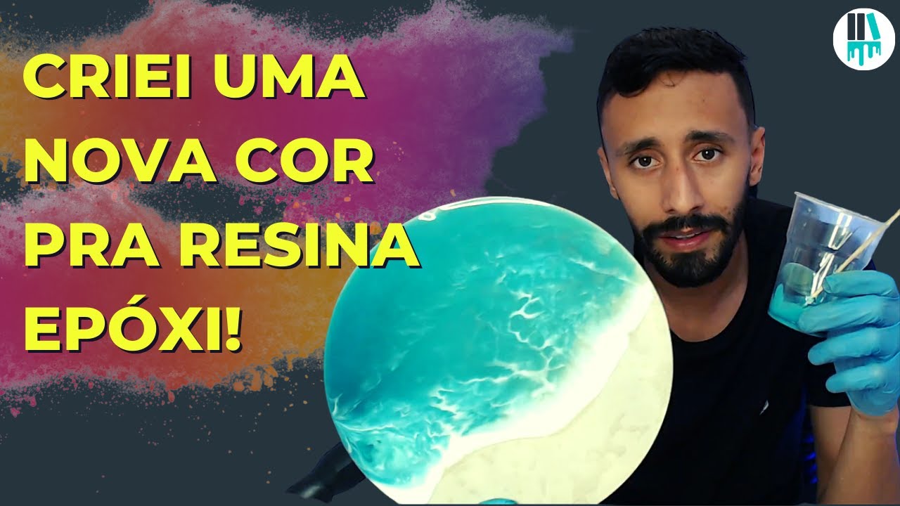 Com Colorir a Resina Epóxi no Efeito Mar !