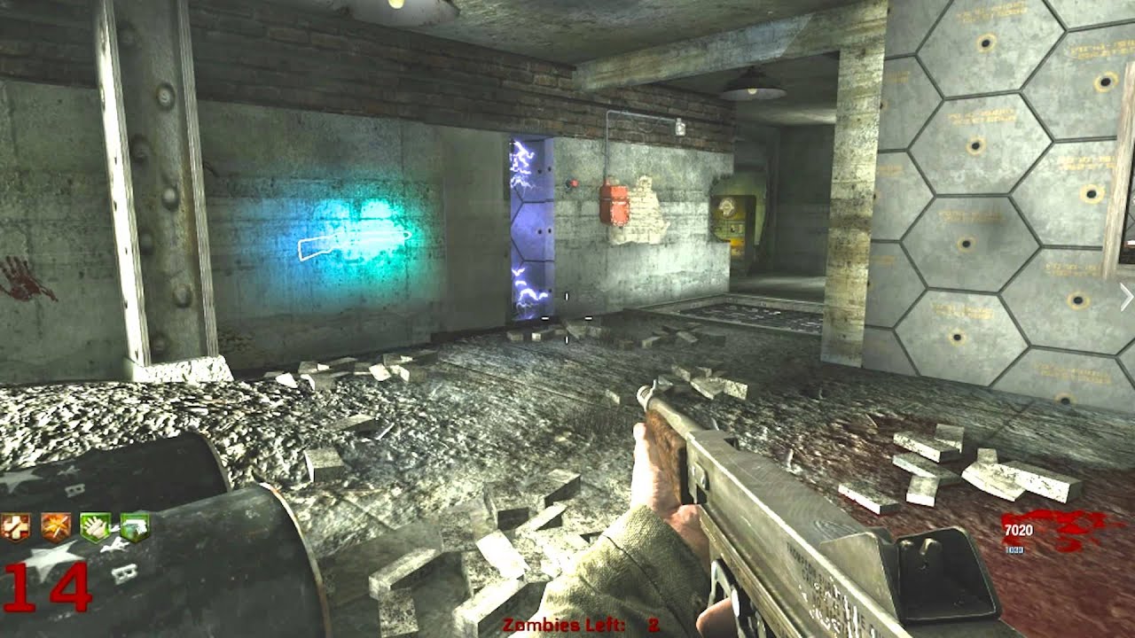 COOL SECRETS AND EPIC GUNS!!!▐ Custom Zombies on Zombie Bunker Part 2