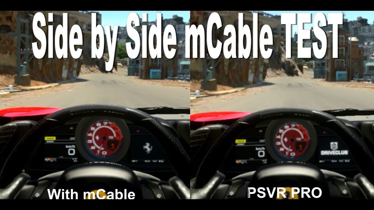 How to Improve PSVR Graphics with the mCable