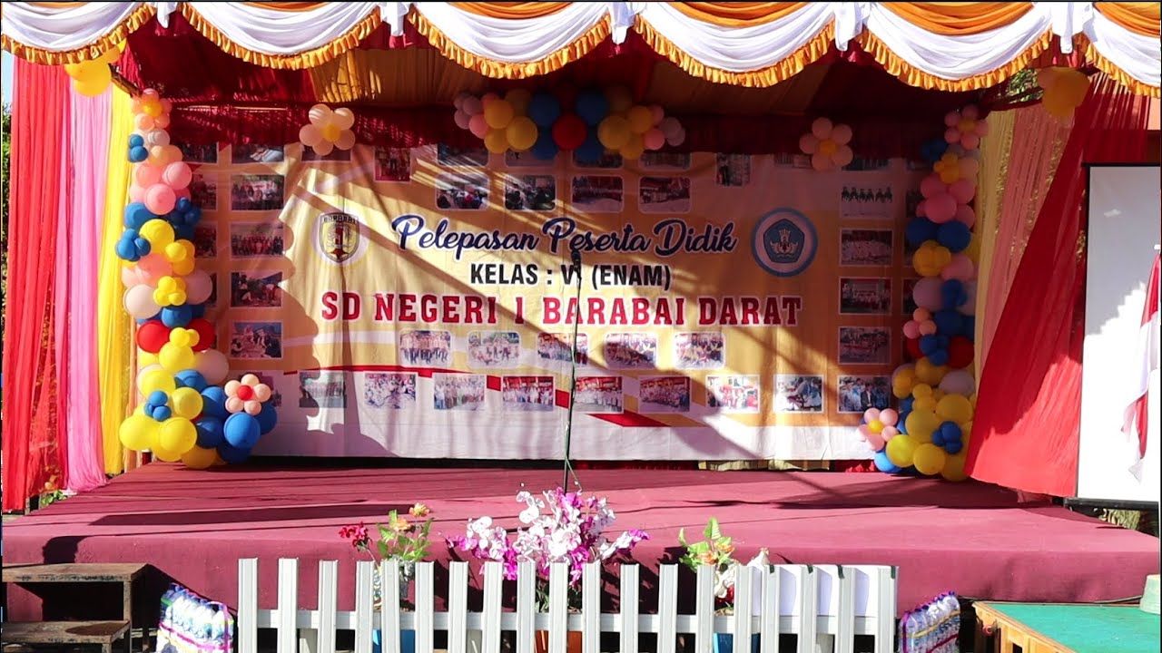 PELEPASAN PESERTA DIDIK KELAS VI SD NEGERI 1 BARABAI DARAT || 10 JUNI 2023