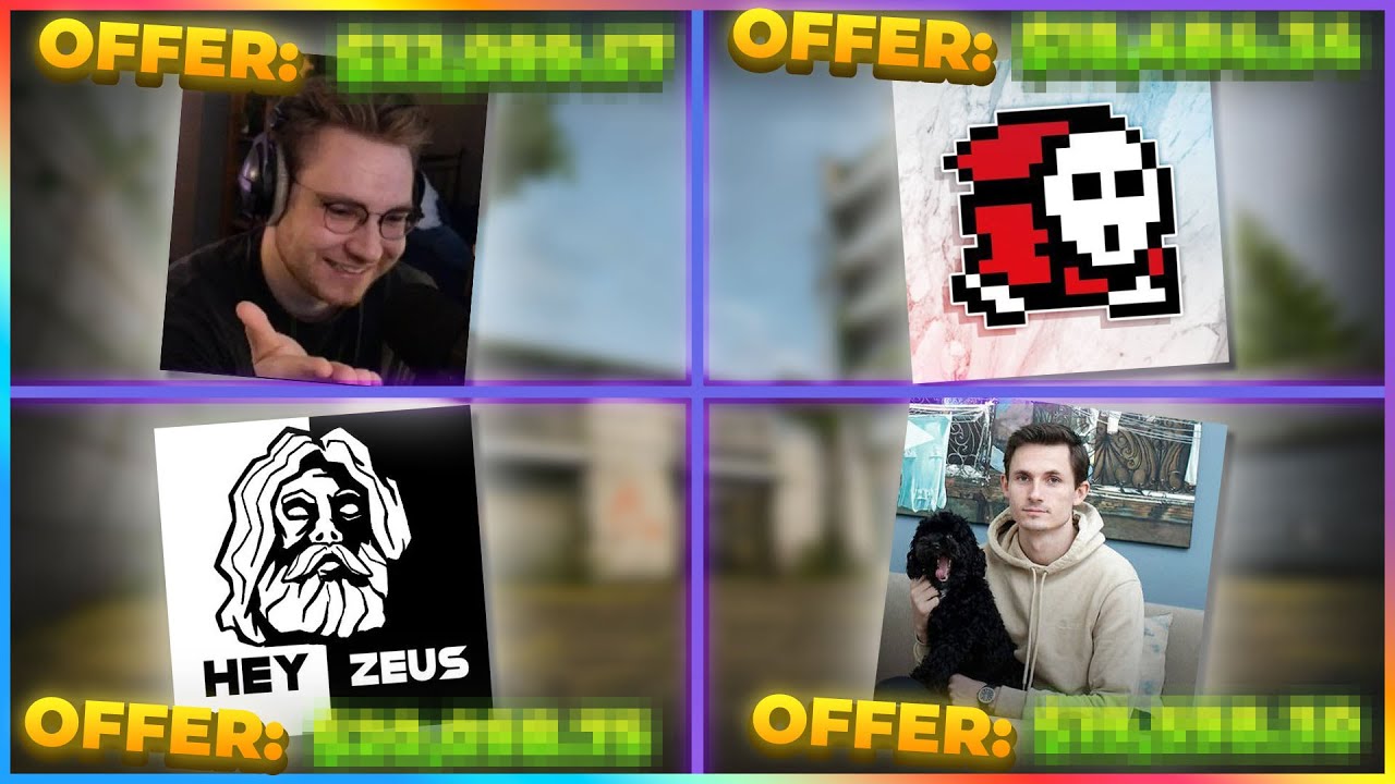 I offered BIG TRADERS my ITEMS, who has the BEST OFFER? (ft. OhnePixel, Anomaly, HeyZeus, ZipelCS)