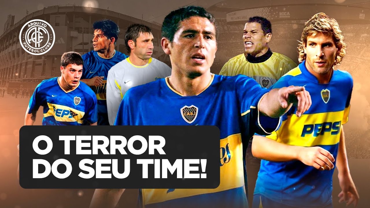 COMO O BOCA JUNIORS ASSOMBROU A AMÉRICA NOS ANOS 2000 | Parte 1 | ARQUIVO FC KTO #30