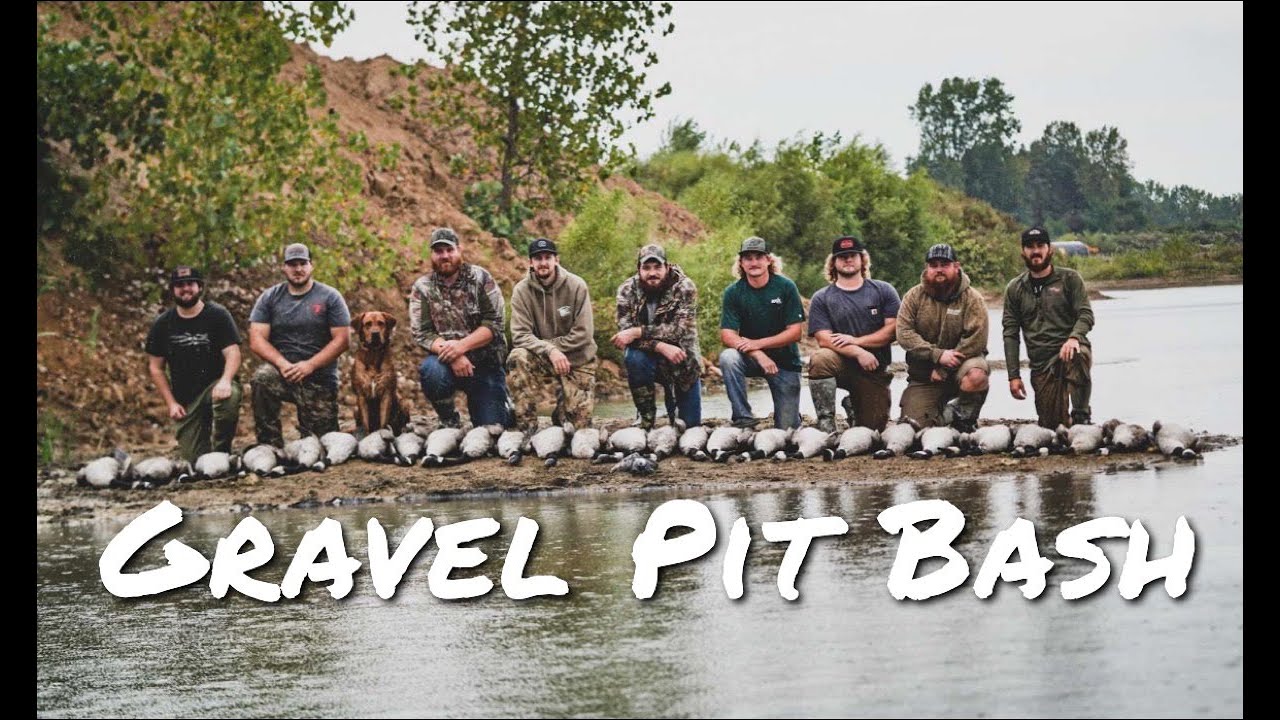 GRAVEL PIT BASH! Indiana Early Season Goose Hunt!