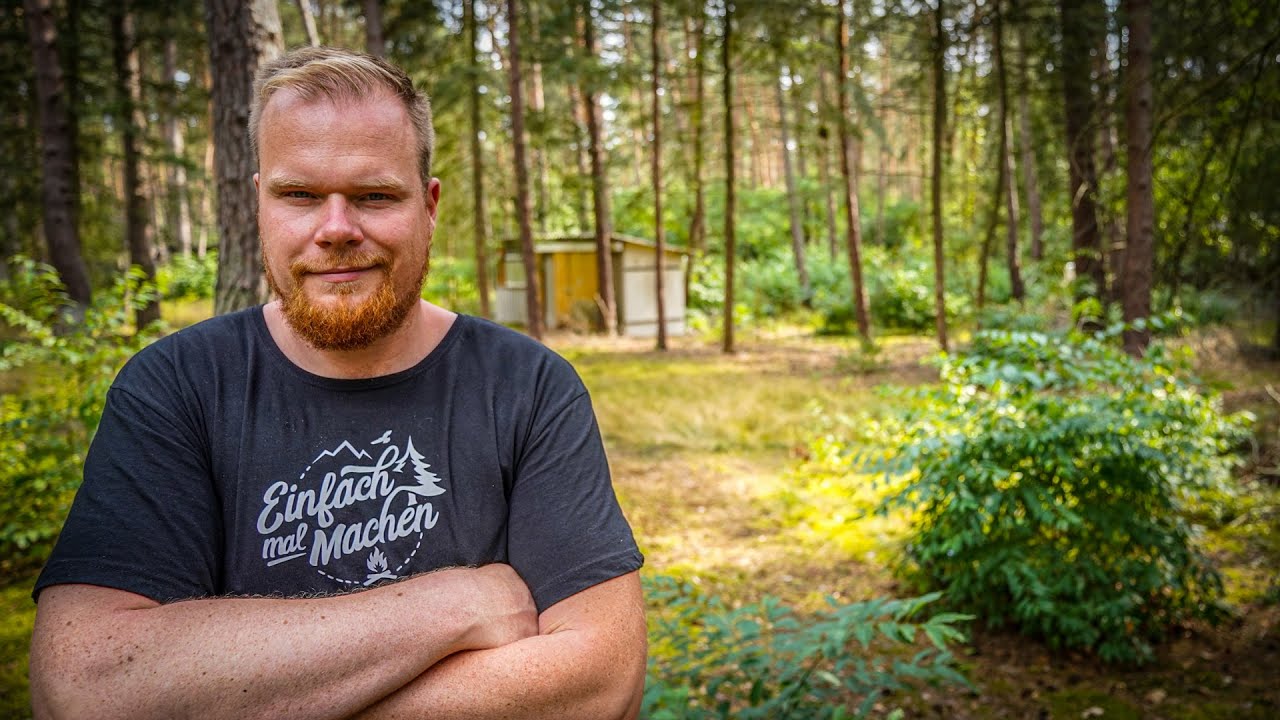 Verlassenes Waldgrundstück gekauft