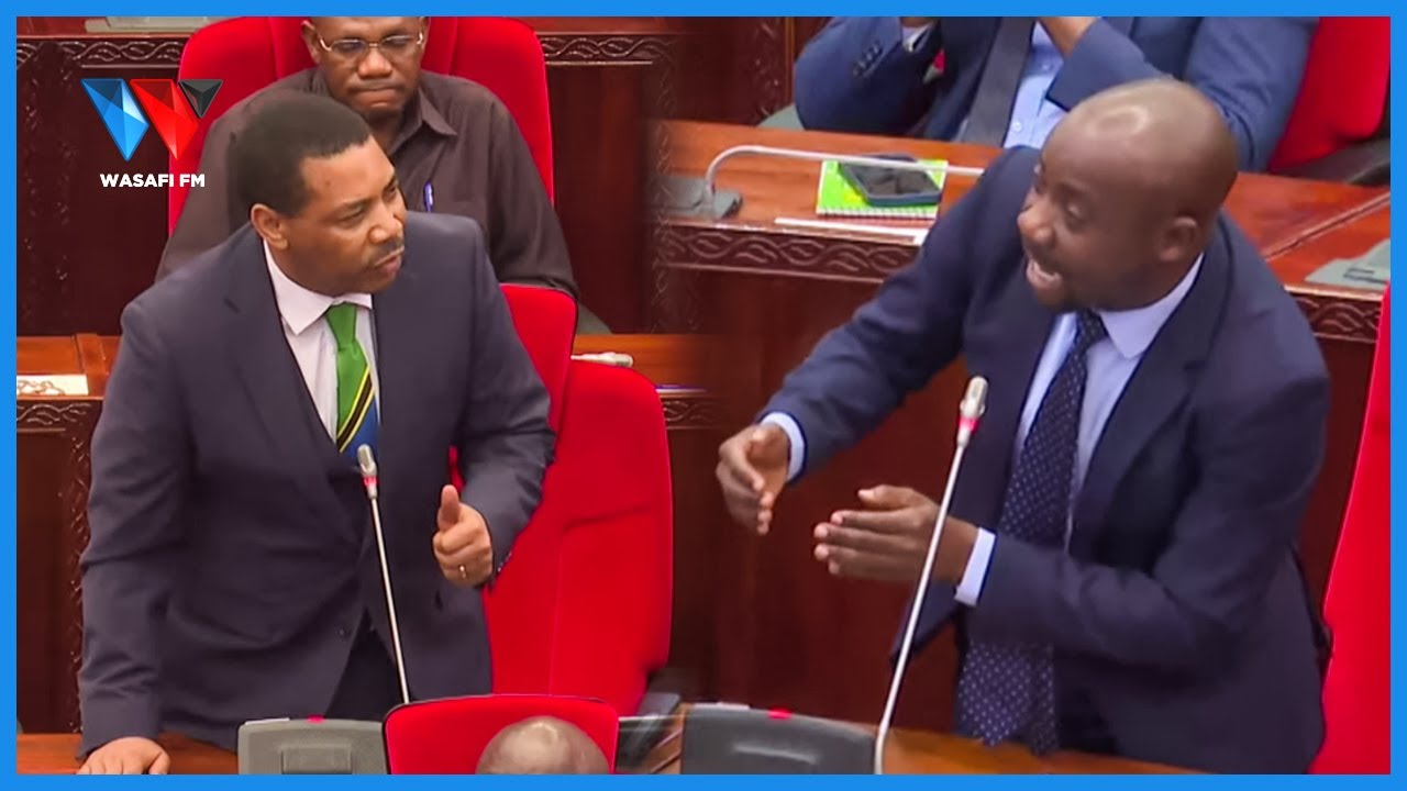MBUNGE GWAJIMA NA MWIGULU NCHEMBA 'WANYUKANA' KWA HOJA BUNGENI / BUNGE LAMOTO