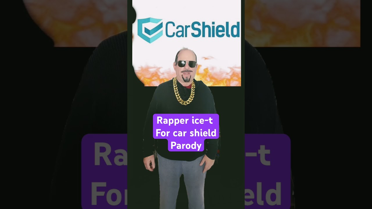 Rapper Ice-T for car shield.🚗🎶. Parody. 
