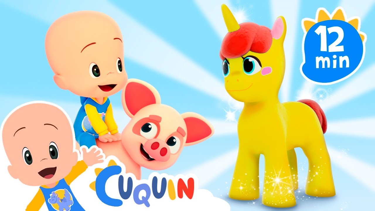 Pôneis de plasticina de Cuquín | Aventuras educativas de Cuquin