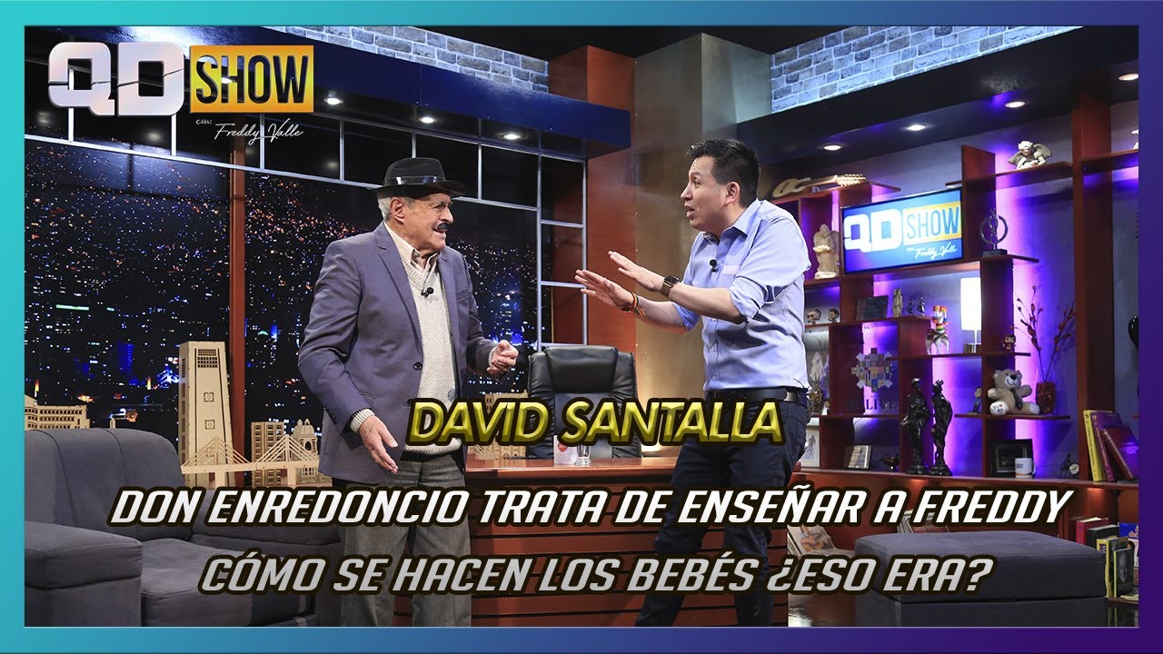 DON ENREDONCIO TRATA DE ENSEÑAR A FREDDY CÓMO SE HACEN LOS BEBÉS  ¿ESO ERA?