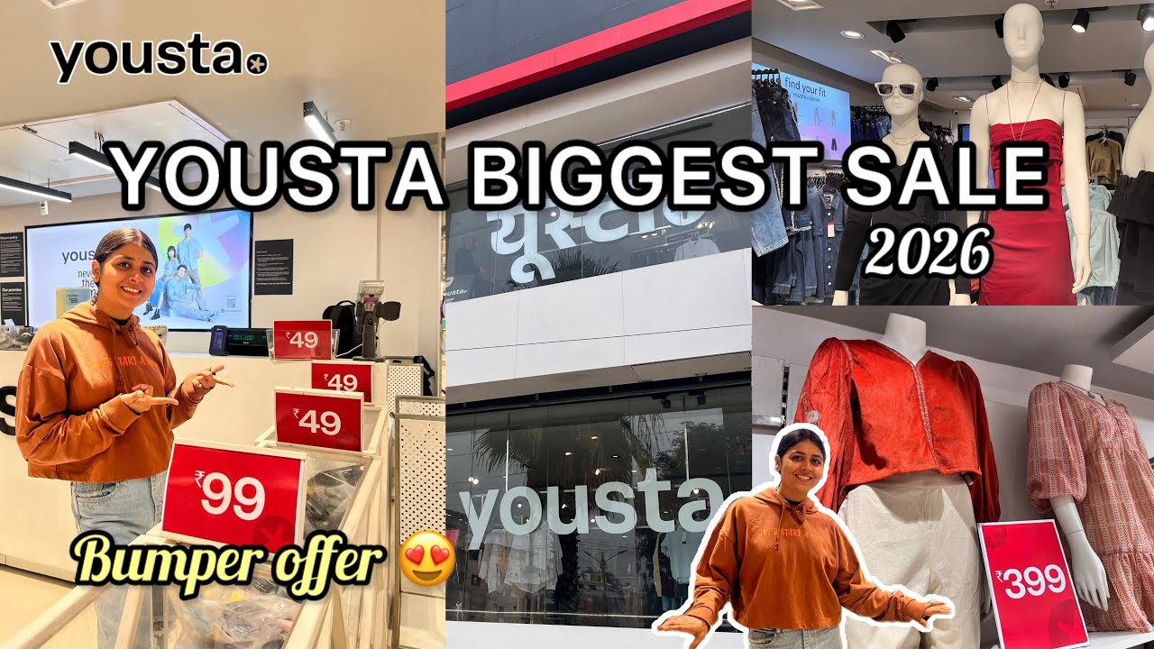 YOUSTA Biggest SALE !! YOUSTA 2026 SALE is Live!! #yousta #prayagraj 