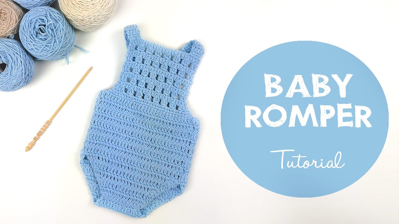 How To Crochet Baby Romper | Croby Patterns