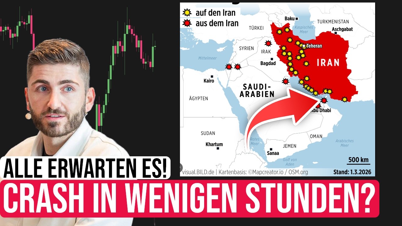 LAGE ESKALIERT: Globaler Crash HEUTE NACHT? Darauf kommt es JETZT an!
