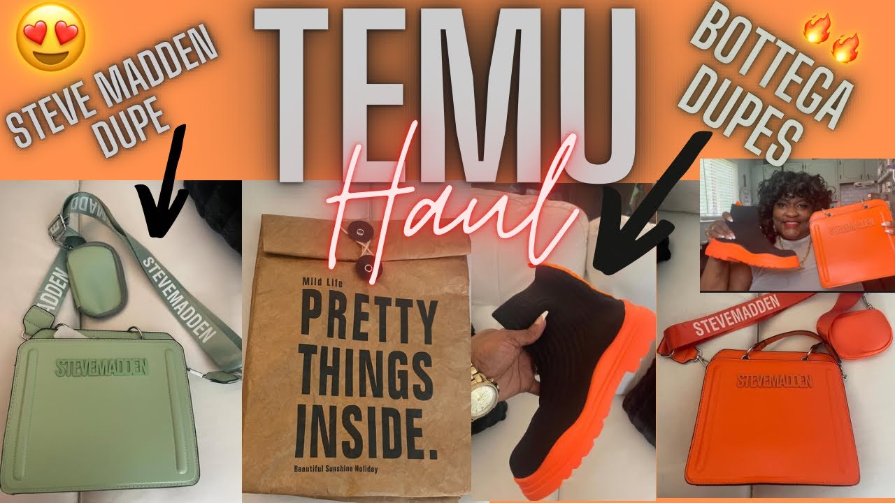 Temu Haul | Steve Madden Dupe | Bottega Boots Dupe 🔥🔥🔥🔥🔥🔥