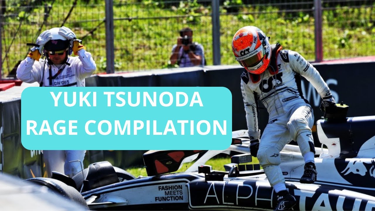 YUKI TSUNODA RAGE COMPILATION