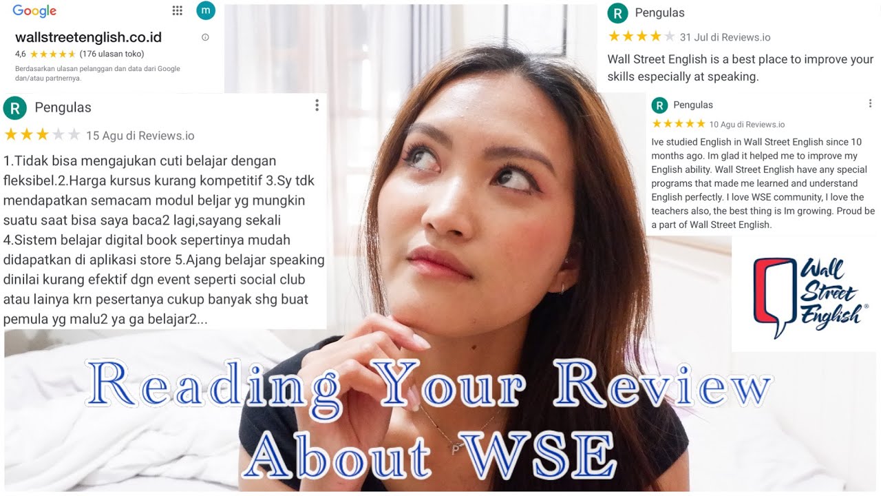 Reading Your Review About Wall Street English
