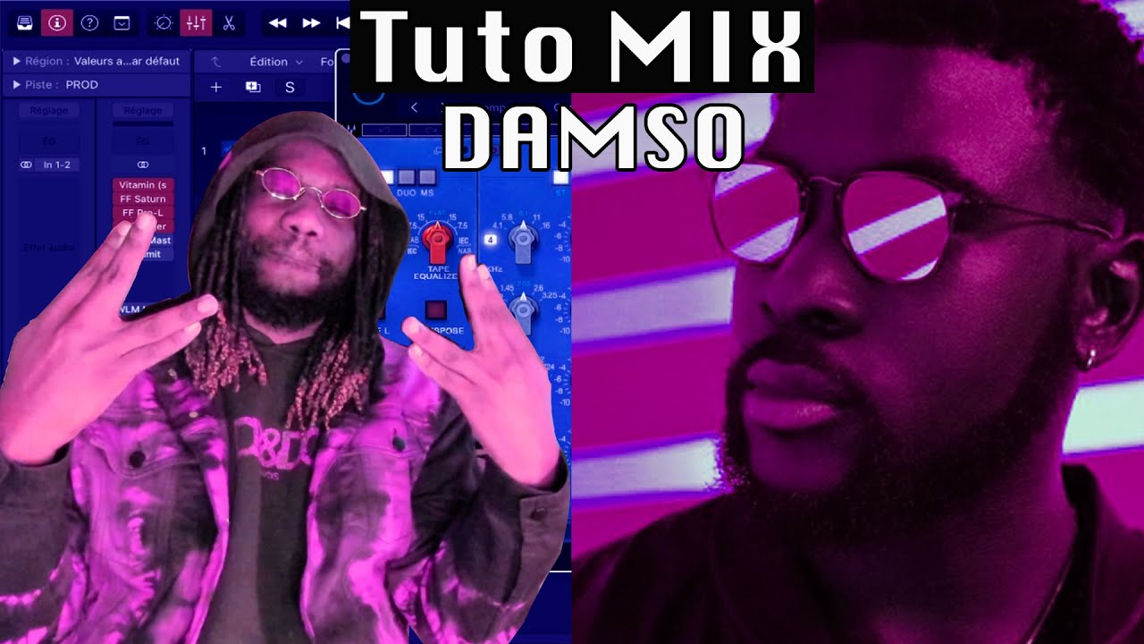 MIX TA VOIX RAP COMME DAMSO !!!! ( + Promotion Template Vocale)