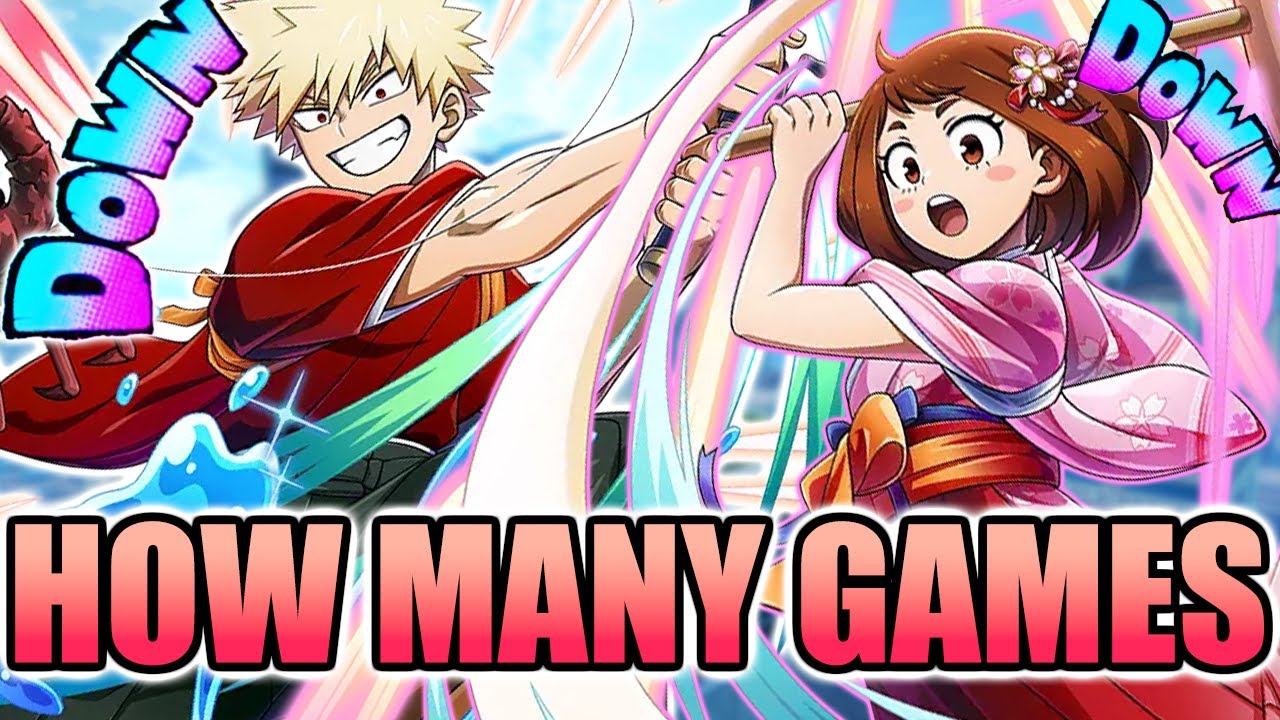 I Can't STOP Until I Win As Bakugo And Uraraka! My Hero Ultra Rumble