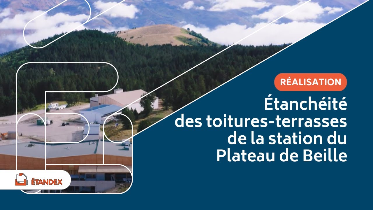 Étanchéité des toitures-terrasses de la station du Plateau de Beille