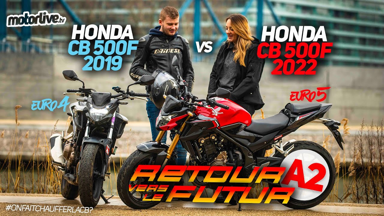 HONDA CB 500 F EURO5 vs CB 500 F EURO4 | DUEL MOTORLIVE