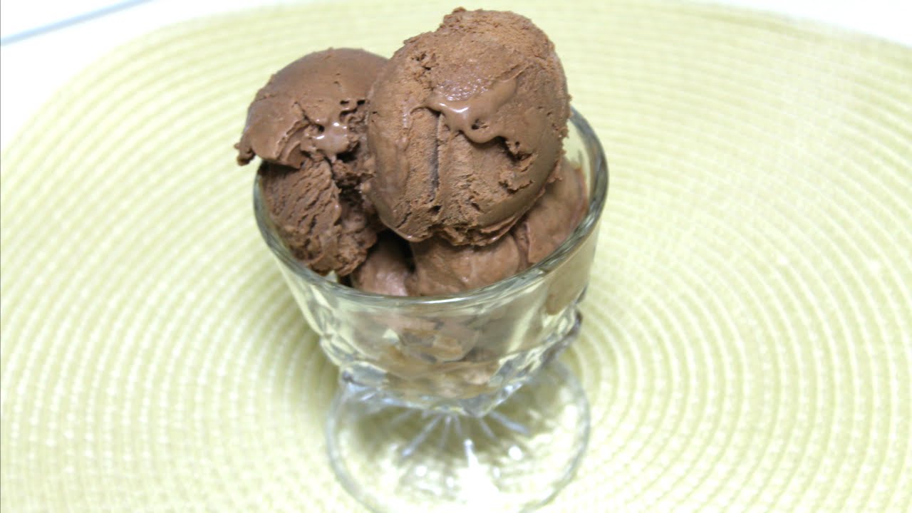 Make this chocolate ice cream with just 3 ingredients