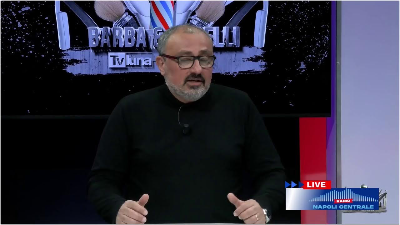 Barba&Capelli, Radio Napoli Centrale e TV Luna con Corrado Gabriele 09/03