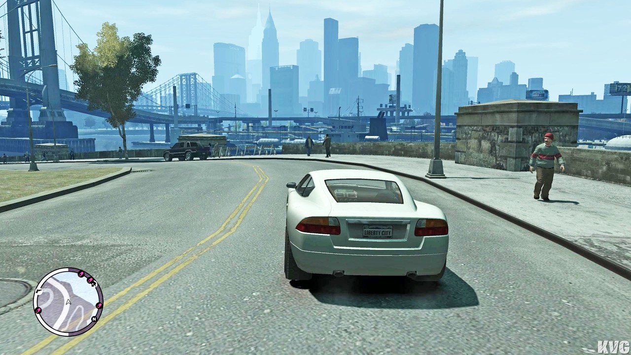 Grand Theft Auto 4 - The Ballad of Gay Tony - Ocelot F620 - Gameplay (PC UHD) [4K60FPS]