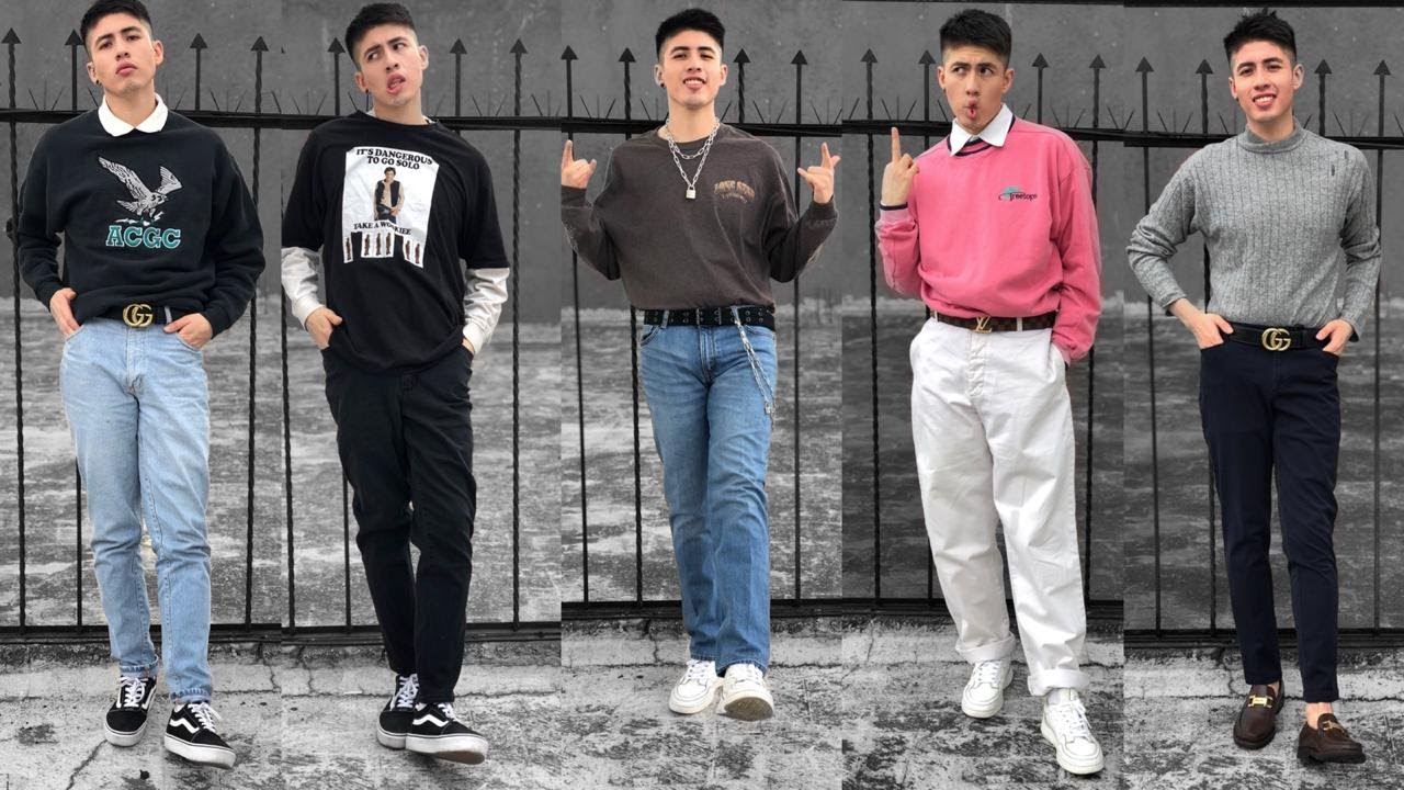 outfits aesthetic con $100 pesos del tianguis