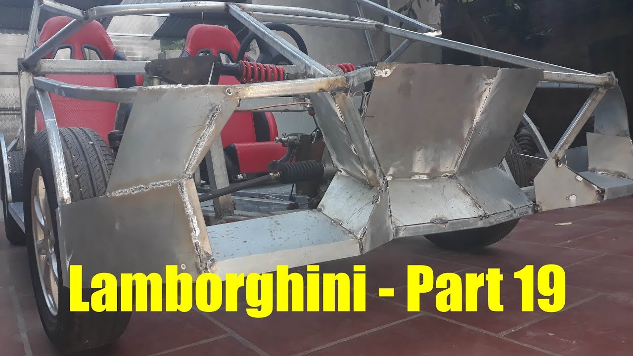 Homemade Lamborghini car part 19 - Making a 4-wheel-drive vehicle is not easy