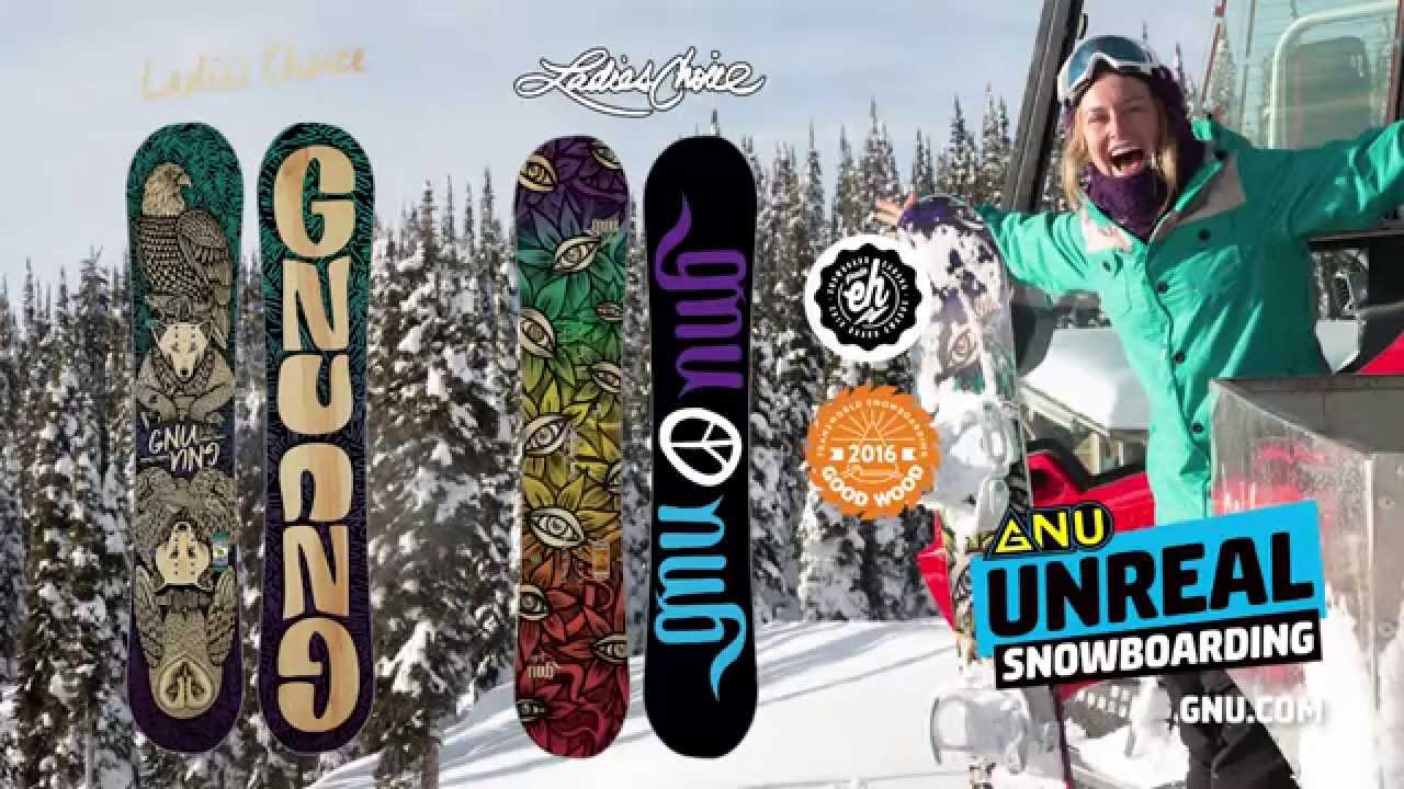 Jamie Anderson Ladies Choice Snowboard 2015-2016 | GNU