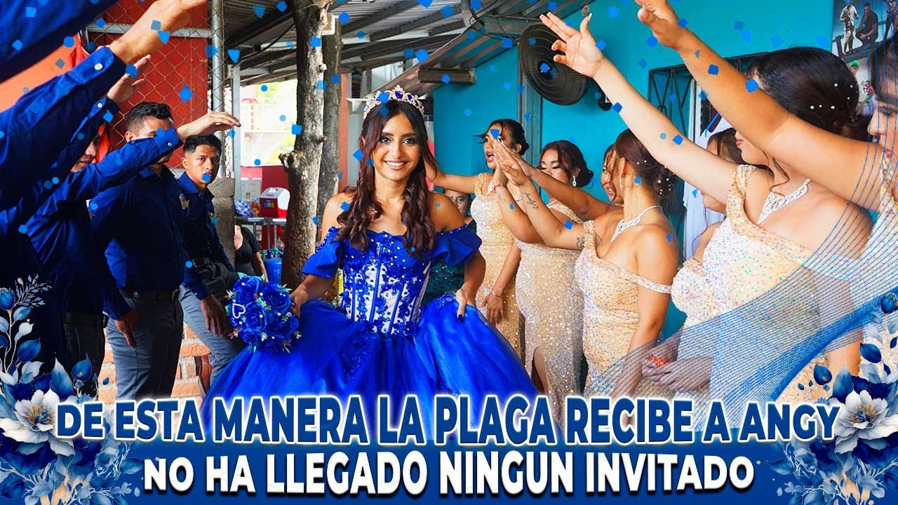 ASÍ RECIBIMOS A LA QUINCEAÑERA!! Estamos a punto de iniciar y no han llegado los invitados.