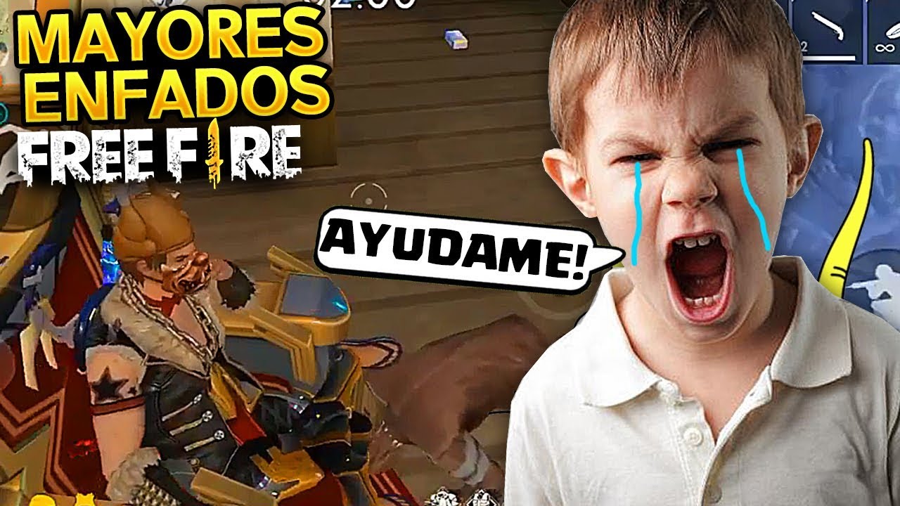 Top 5 Mayores Enfados de Niños Ratas en Free Fire