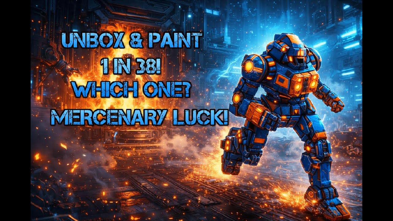 What's in a BattleTech Mercenary Box? 🎲 Unboxing & First Paint