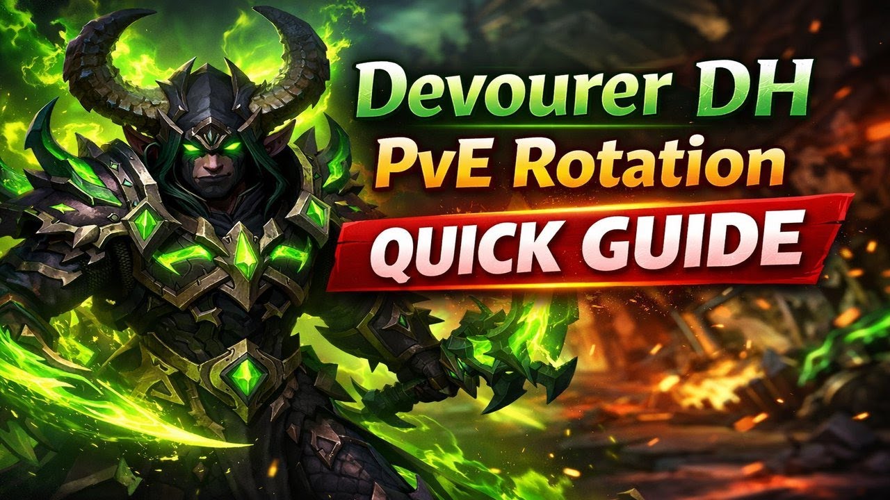 Devourer DH PvE Rotation in 5 Minutes