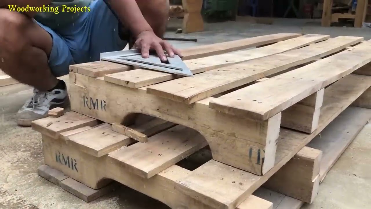 8 Amazingly Perfect Pallet Wood Recycling Projects // Cheap Furniture Design From Wooden Pallets