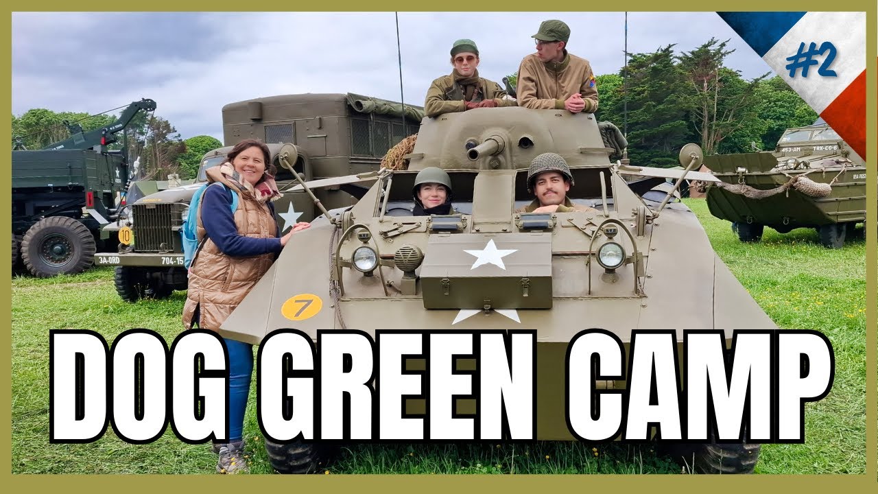 🇫🇷 Viaje en AUTOCARAVANA a DOG GREEN CAMP/CAMP GÉRONIMO | NORMANDíA 80 aniversario del desembarco