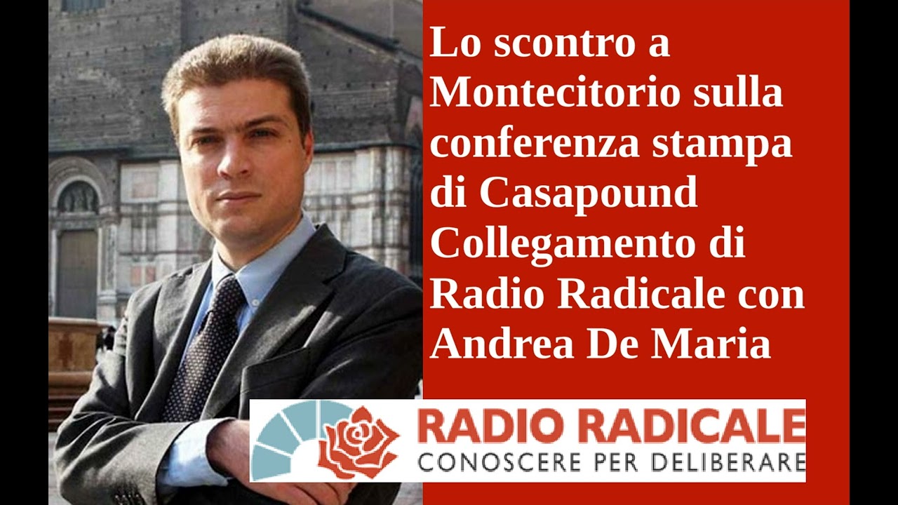 Lo scontro a Montecitorio sulla conferenza stampa di Capapound: collegamento con Andrea De Maria