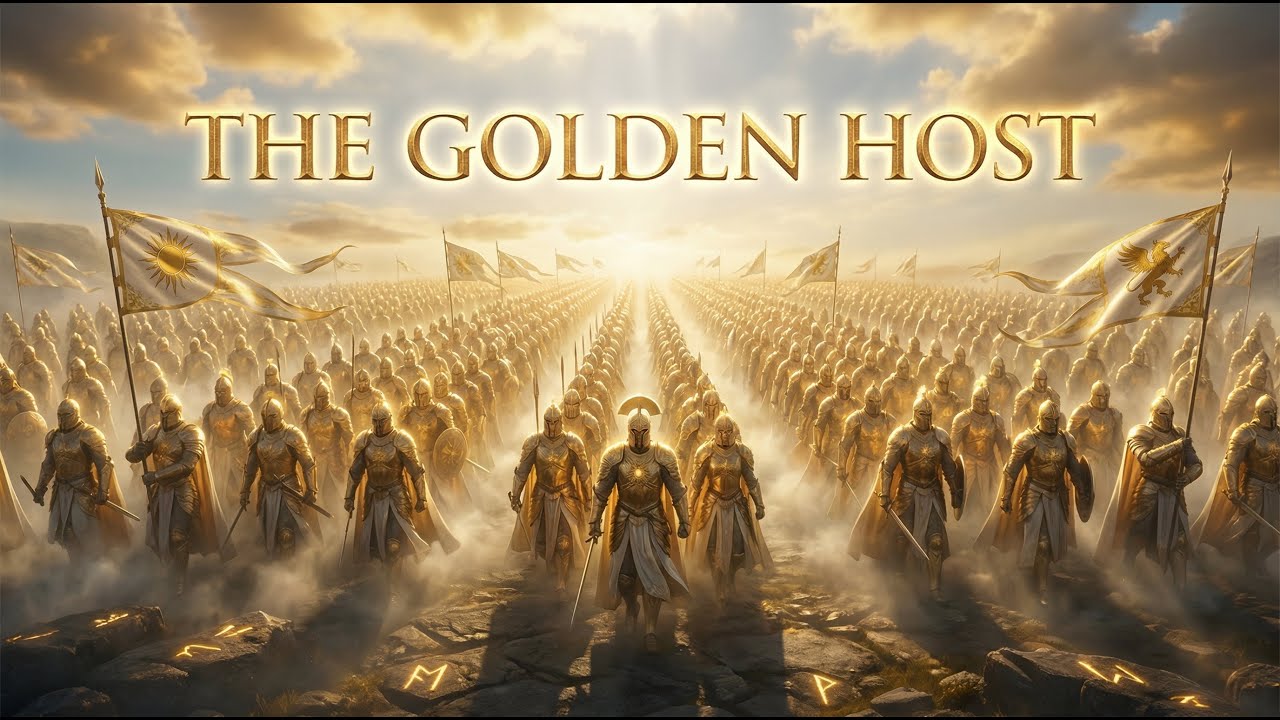 March of the Golden Host | A Fantasy Cinematic Scene (The Eternal Procession)
