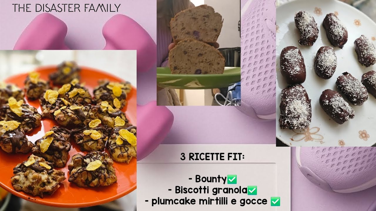 3 RICETTE DOLCI SANE VELOCISSIME! ✅🖤