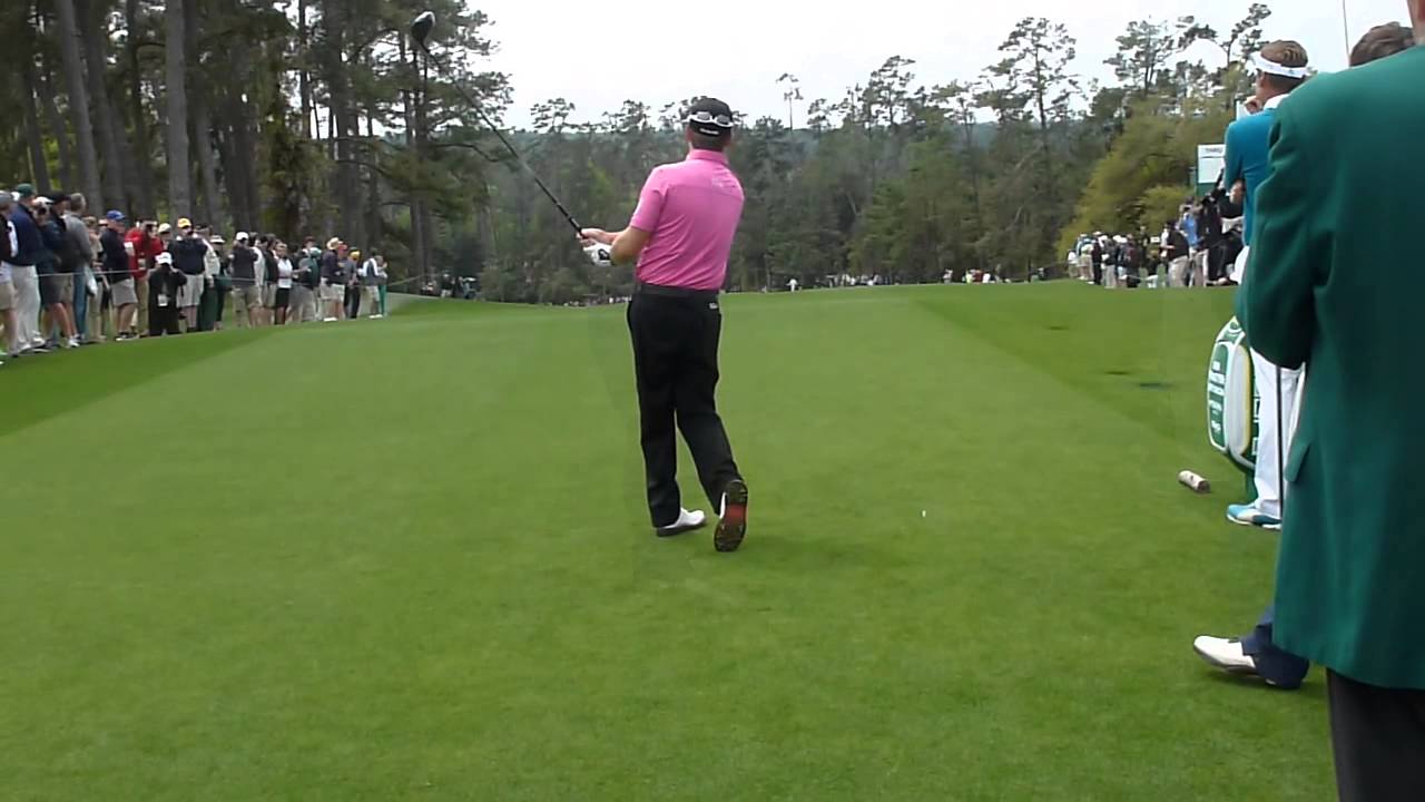 Matt Fitzpatrick - Tuesday Masters Practice - 10th Hole