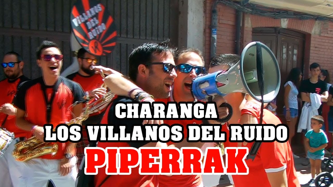 Charanga Los Villanos del Ruido - Piperrak - #Briviesca2019