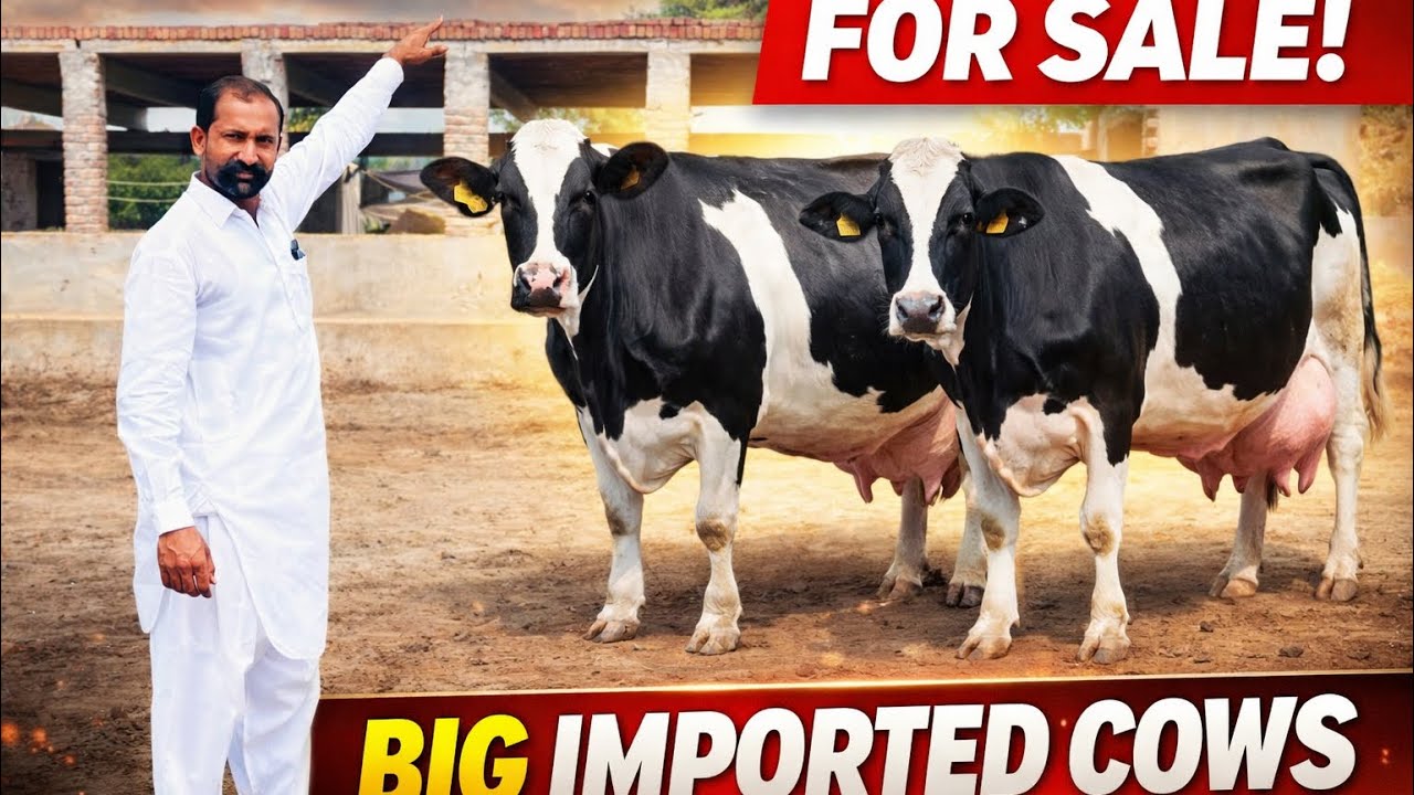 Awan Dairy Farm | Imported Milking Cows For Sale | High Yield Cows | Pakistan