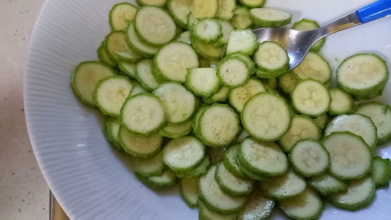 Zucchine a rondelle nella friggitrice ad aria!!
