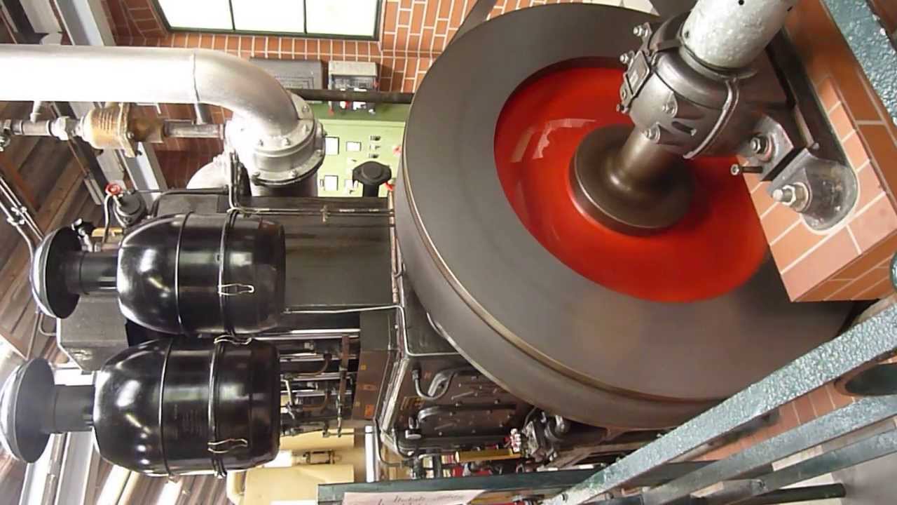2H280, Herford Motor, Herforder Diesel, Station&auml;rmotor, Standmotor